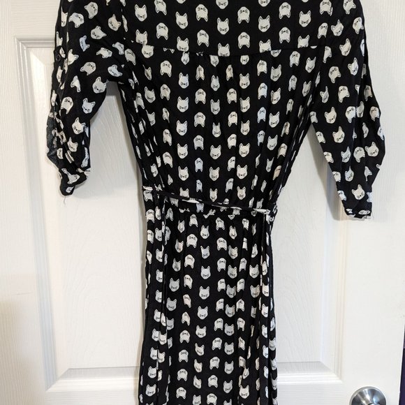 Cat print dress - Picture 2 of 4